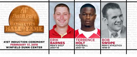 Trio Of Austin Peay Legends To Be Inducted Into Apsu Athletics Hall Of Fame Clarksvillenow Com