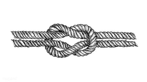 Hand Drawn Square Knot Free Image By Rawpixel Com Free Illustration