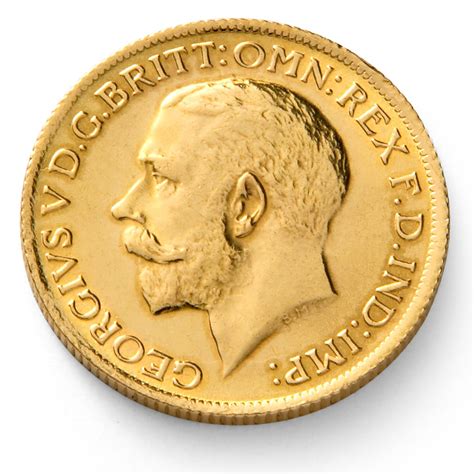 George V Gold Sovereign Coin 1911 1932 Sovereign Coin Gold Bullion Co