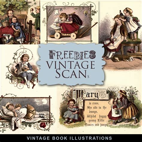 Freebies Vintage Book Illustrationfar Far Hill Free Database Of