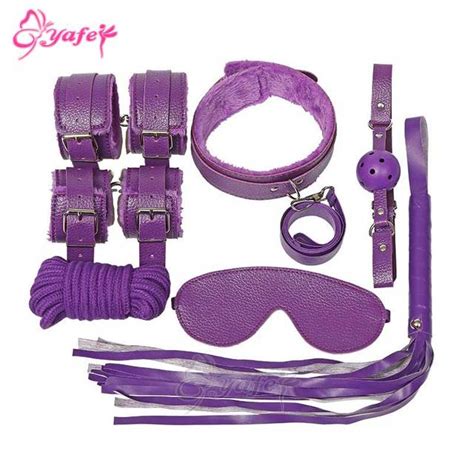 Buy Pu Sm Bondage Handcuffs Adult Game Props For