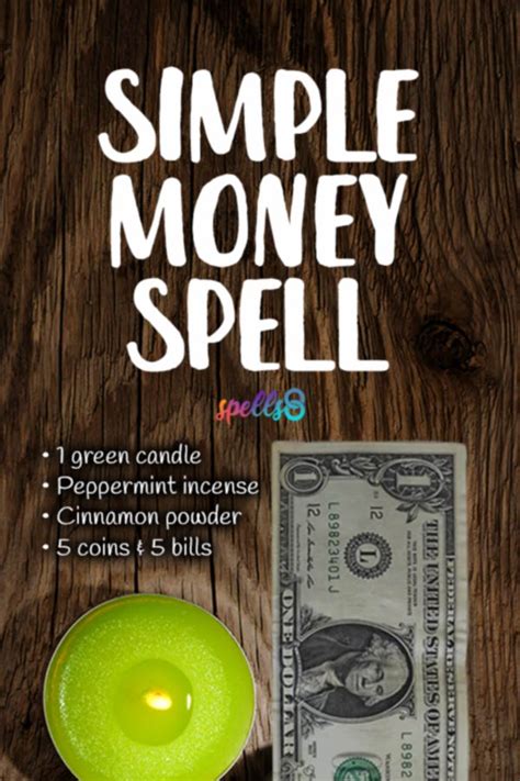 ‘riches Pledge A Simple Money Spell With A Green Candle Recipe