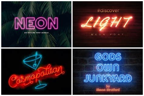 35 Timeless Neon Fonts To Electrify Your Designs Hipfonts