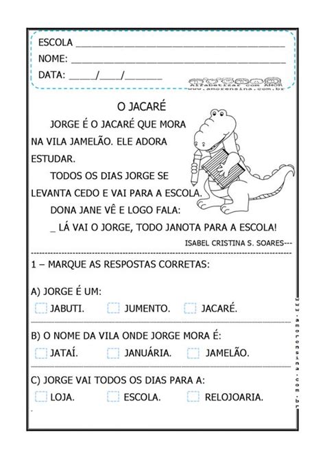 Lina Coelho Textos Curtos Com InterpretaÇÃo 1º Ano Fundamental