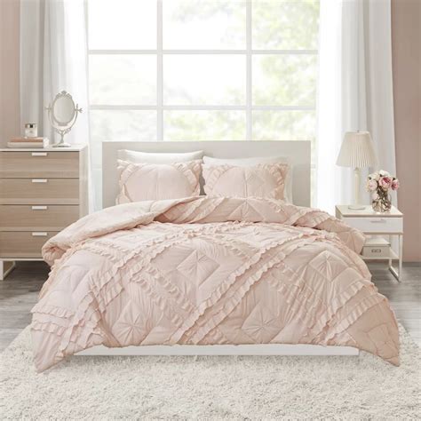 Cobblefield Coverlet Set In Coverlet Set Blush Pink Bedding Pink Bedding