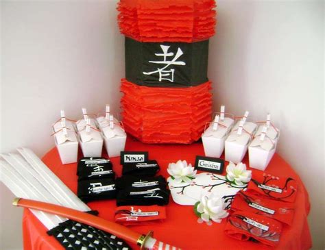 Good ideas for 19 birthday party. Ninja Nino's 5th Birthday Party! - Asian Ninja Karate ...
