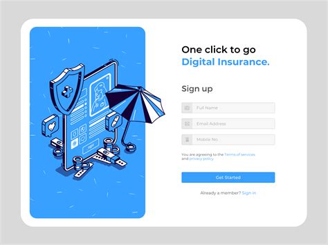 Signup Page Concept By Prompt Softech On Dribbble