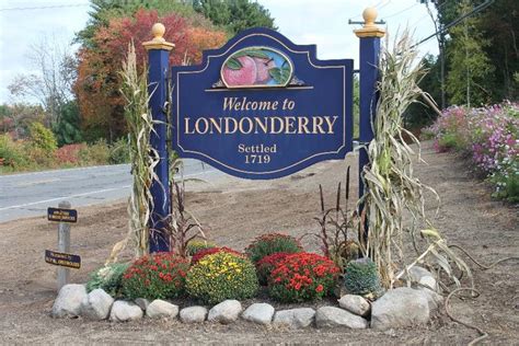 Nh Town Welcome Signs Welcome Sign Londonderry Towns