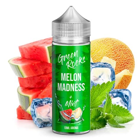 Green Rocks Melon Madness Mint Longfill Ezigaretten Discountde