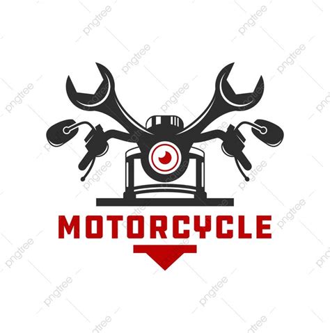 Diseño De Logotipo De Reparación De Motocicletas Png Dibujos