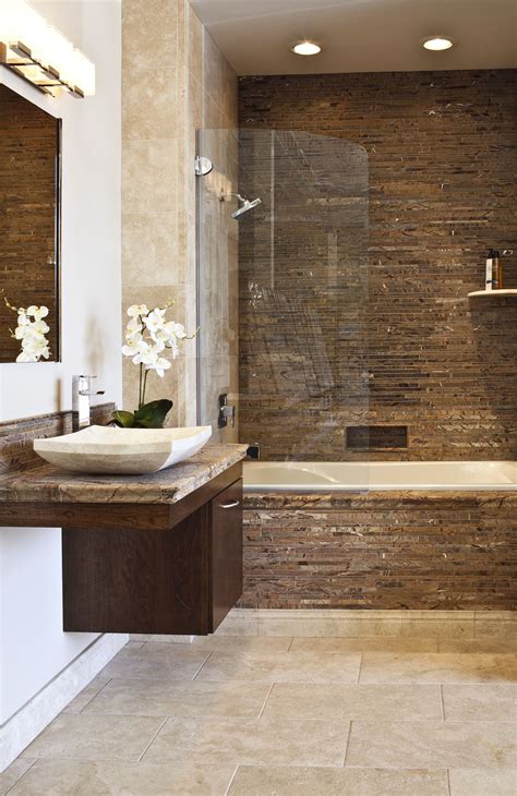 Modern Bathroom Design Brown