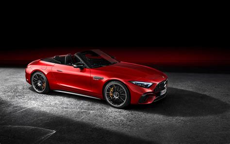 Download Wallpapers 2022 Mercedes Amg Sl63 4k Front View Exterior