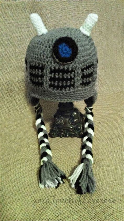 Dalek Hat Dr Who Inspired Beanie Or With By Xoxotouchoflovexoxo 2000