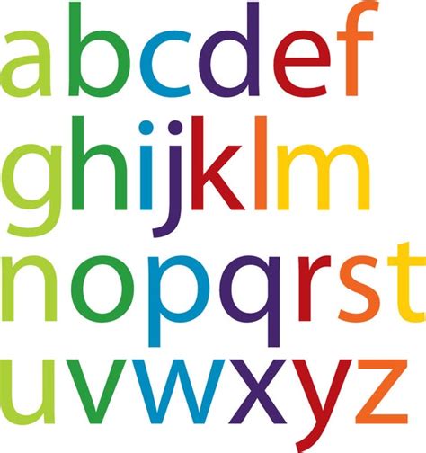 Information on the braille alphabet including tables of letters, numbers,. Kids Letters of the Alphabet abc can do it in any colors A ...