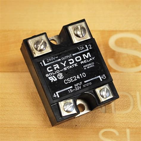 Crydom Cse2410 Solid State Relay 24vdc 240vac 10amp Used Ebay