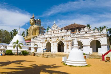 Architecture Of An Old Buddhist Temple In Sri Lanka Stock Image Image