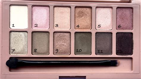 Maybelline The Blushed Nudes Palette Review Swatches Makeup Look My
