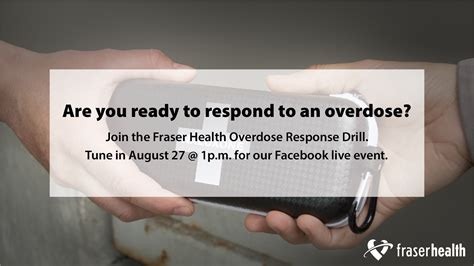 Practice Your Skills To Reverse An Overdose Fraser Health Authority