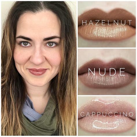 Hazelnut Nude And Cappuccino Lipsense Combination