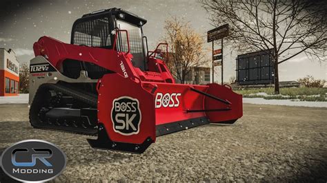 Boss Sk Box Plow V10 Fs22 Mod