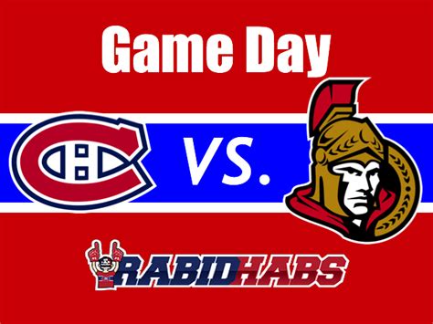 The day after game 22: Senators Game Day » Rabid Habs