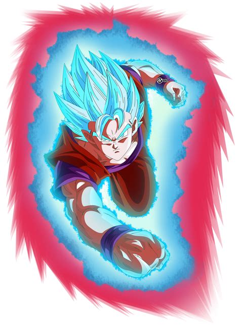 When vegeta was eliminated, it was all done for him. goku ssj blue kaioken x10 by naironkr on DeviantArt