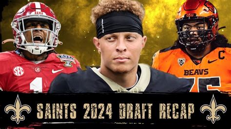 New Orleans Saints NFL Draft UDFA Recap YouTube