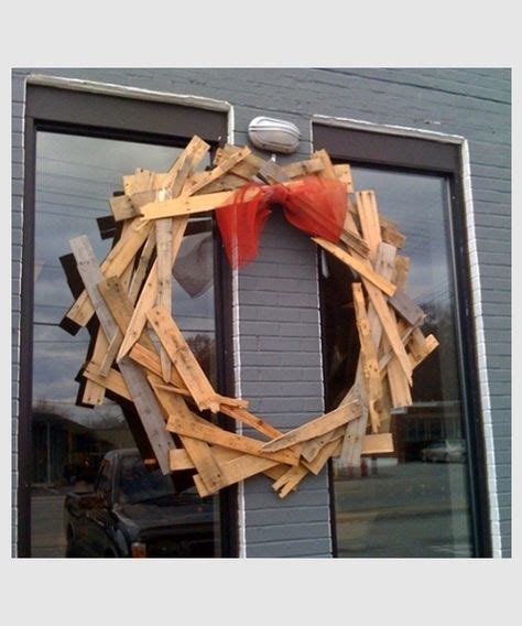 Diy Wooden Pallet Christmas Wreath Wooden Pallet Christmas Tree