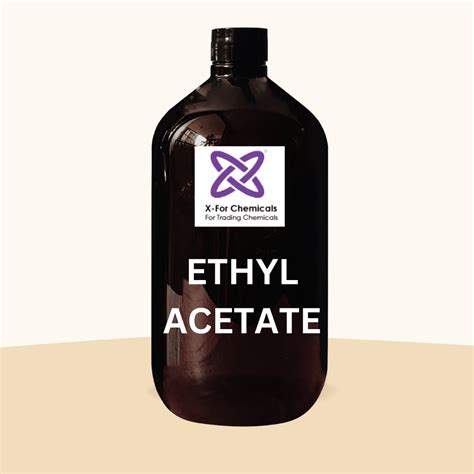 Ethyl Acetate 1 Liter Bottle Solvent X Chemicals