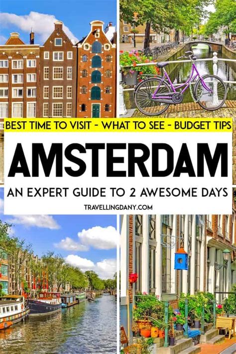 how to spend 2 days in amsterdam self guided itinerary travelling dany