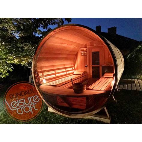 Dundalk Outdoor Panoramic Sauna Up To 8 People Fully Customizable In 2020 Sauna Design