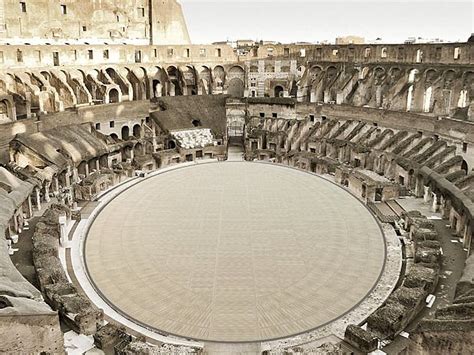Colosseum To Get Back Its Floor Glory Coliseum