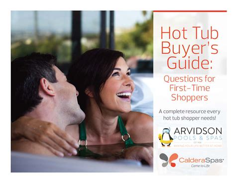 Caldera Hot Tub Buying Guide Arvidson Pools And Spas