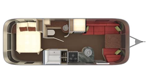 Airstream Travel Trailer Floor Plans Floorplans Click