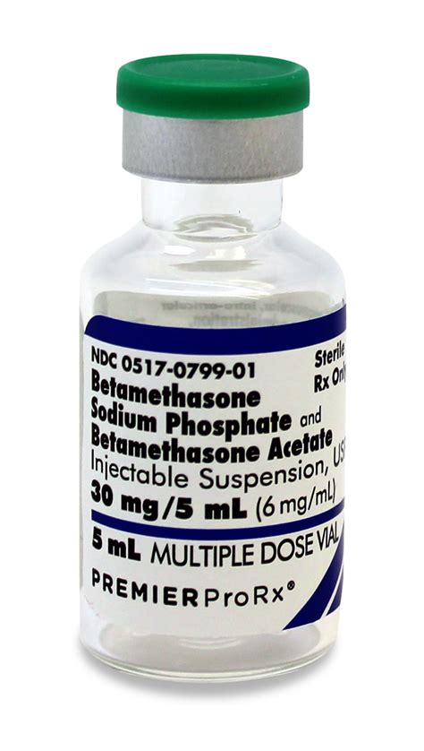 Betamethasone Sodium Phosphate And Betamethasone Acetate Products