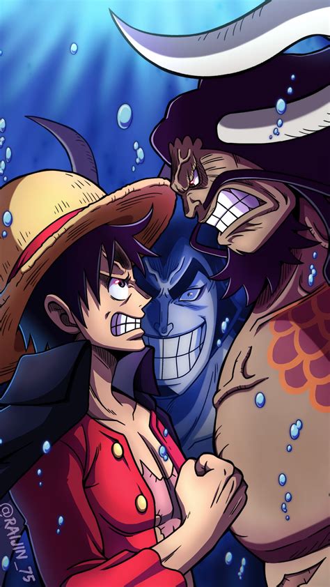 Luffy Vs Kaido Monkey D Luffy Kaido One Piece Gear One Piece