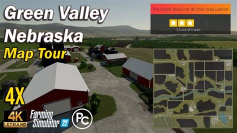 Green Valley Nebraska 4x Map Review Farming Simulator 22 Youtube