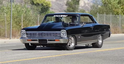 This Supercharged Pro Street 750 Hp 66 Chevy Nova Was Built To Be