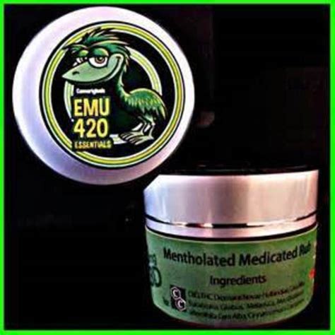 Emu 420 Essentials Mentholated Medical Rub 20mg Cbd Topicals