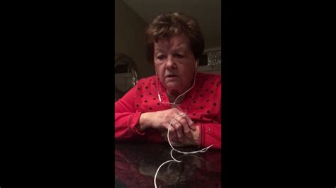 Funny Grandma Trying To Sing Youtube