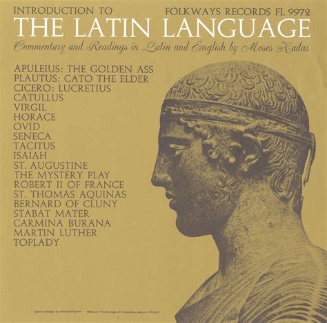 The Latin Language Introduction And Reading In Latin And English By Professor Moses Hadas Of