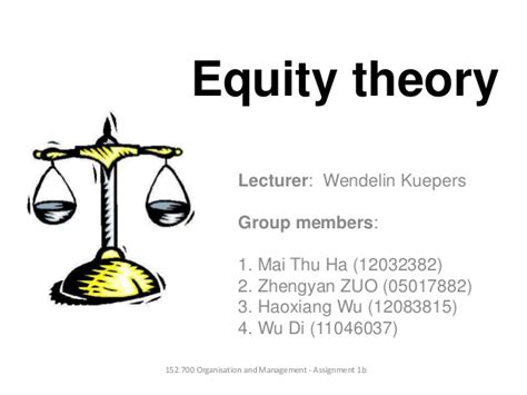 Create your own flashcards or our most recent study sets focusing on equity theory of motivation will help you get ahead by allowing you to study whenever and wherever you want. Motivation management_equity theory (Ha Mai, New Zealand)