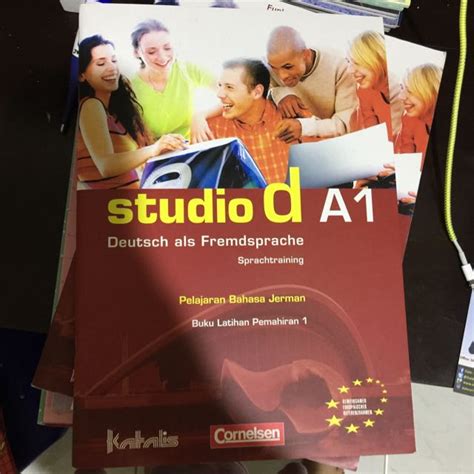 Studio D A1 Textbook A1 Bahasa Jerman Buku And Alat Tulis Buku