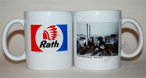 Rath Packing Company Waterloo Iowa Ceramic Coffee Mug Mugs