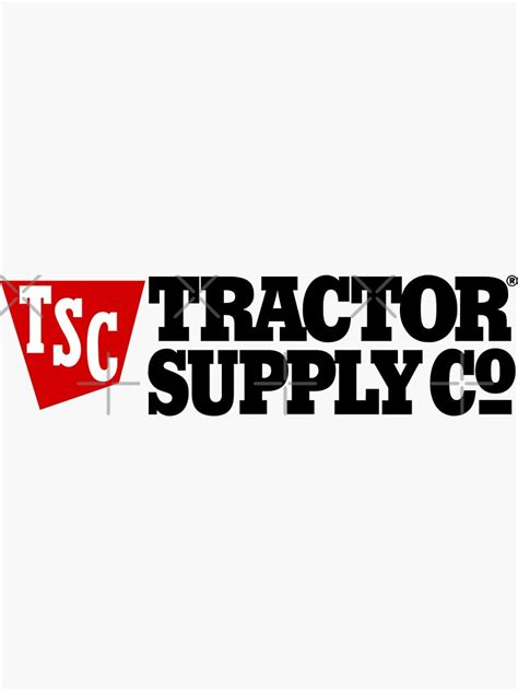 Retro Tractor Supply Logo Sticker For Sale By Nawangsehsri Redbubble