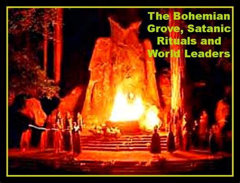 The Bohemian Grove Satanic Rituals And World Leaders Hubpages