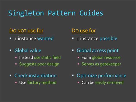 Ppt Lecture 16 Singleton Pattern Powerpoint Presentation Free Download Id2338908
