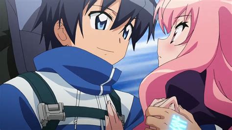 Saito And Louise Zero No Tsukaima Anime Romance La Magia De Zero