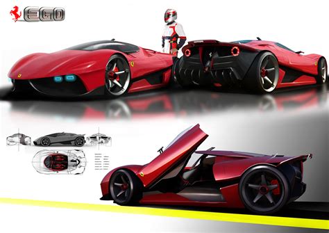 Ferrari Ego Concept A Supercar For The Year 2025 Autoevolution