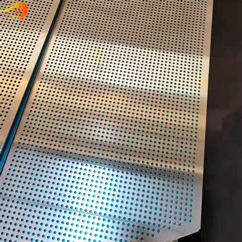 China Custom Brass Perforated Sheet 05mm Thick Brass Sheet Perforated